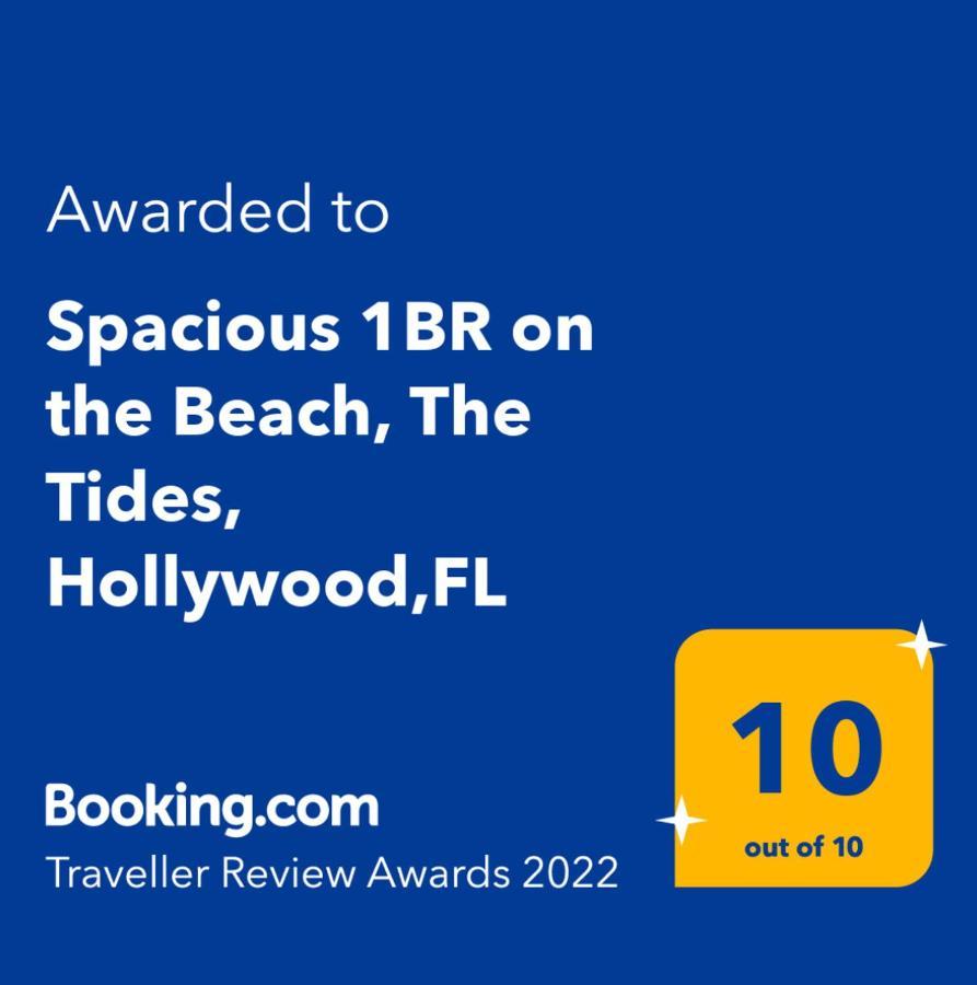 Spacious 1Br On The Beach, The Tides, Hollywood,Fl Екстер'єр фото