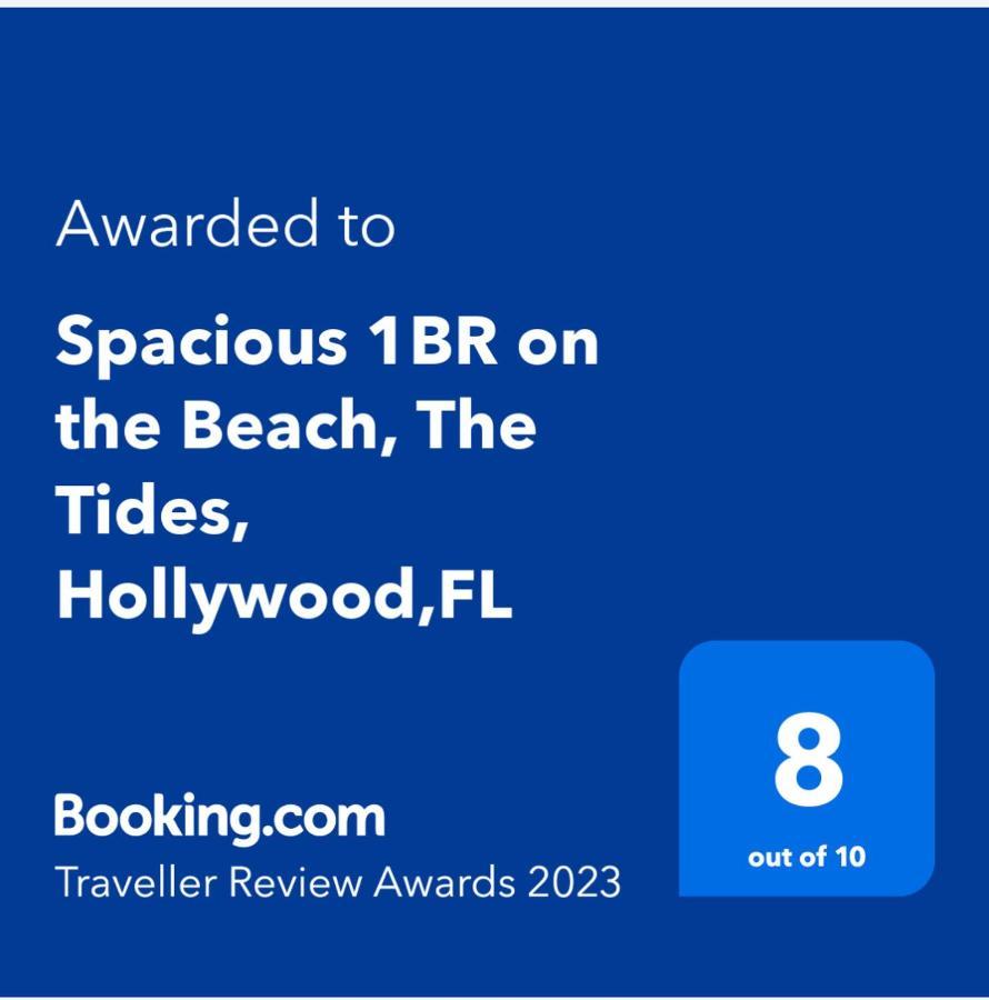 Spacious 1Br On The Beach, The Tides, Hollywood,Fl Екстер'єр фото